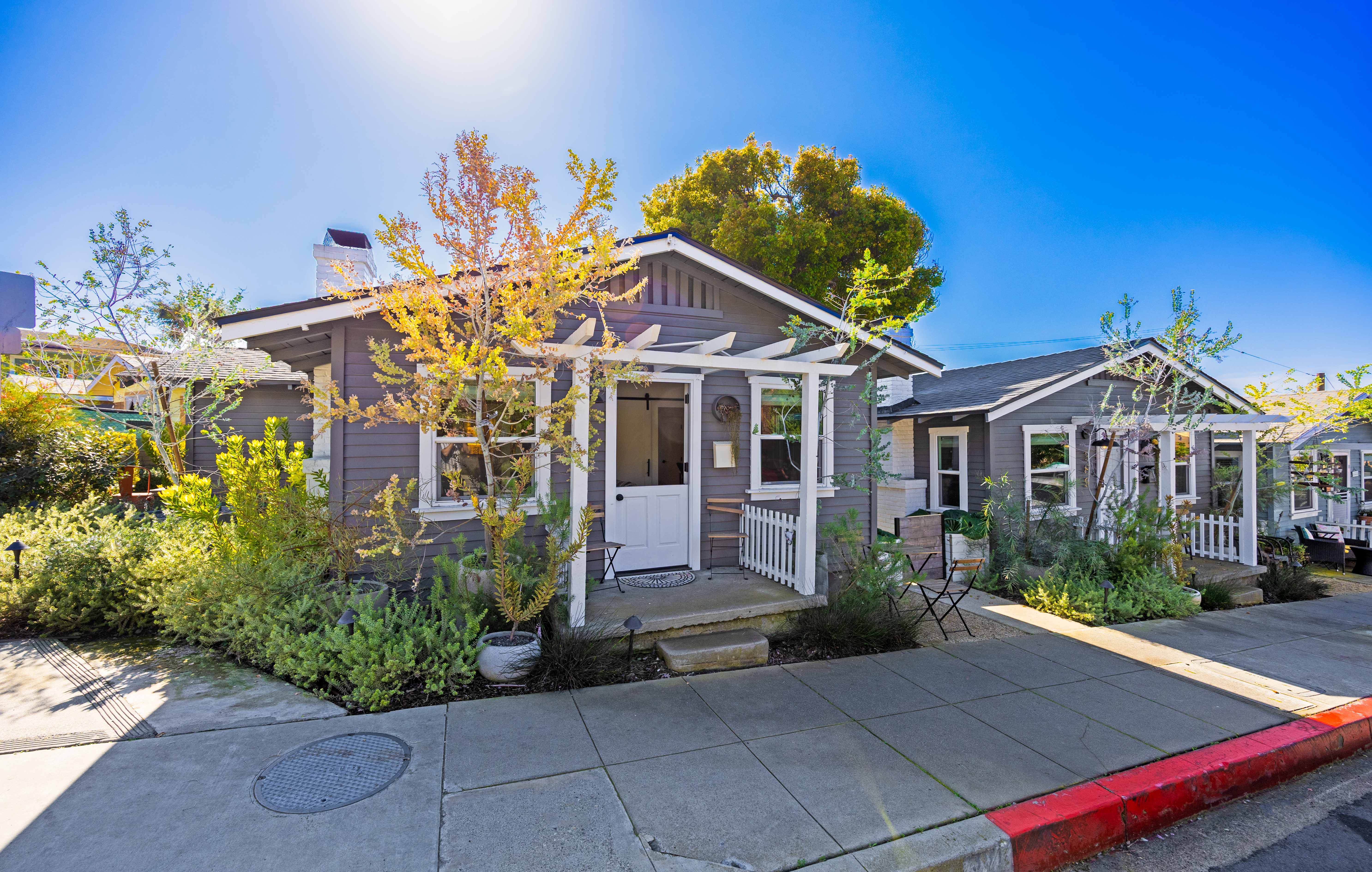 Exterior view of the Park Avenue cottages